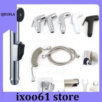 ixoo61 store Protable white grey Toilet Sprayer shower head plastic self clean Handheld Bathroom wash Bidet Faucet Spray water hose holder