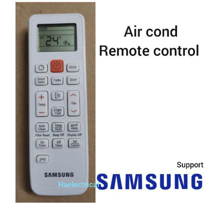 Original Samsung Air Conditioning Remote Control Lazada