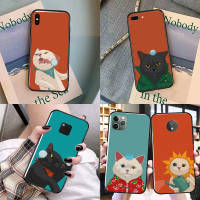 Flexible TPU เคสโทรศัพท์ หรับ OPPO A8 A83 A53S A15 A12S A12 A33 A15S F11 A55 A54S A16 A72 A12E A9 A5 A32 A53 A31 A5S A56 A7 A16S A3S A85 A1 A92 A52 Pro Lite ProDR-33 Couple cat