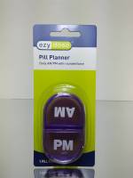Daily AM-PM Pill Planner ตลับใส่ยา กล่องใส่ยา คละสี
