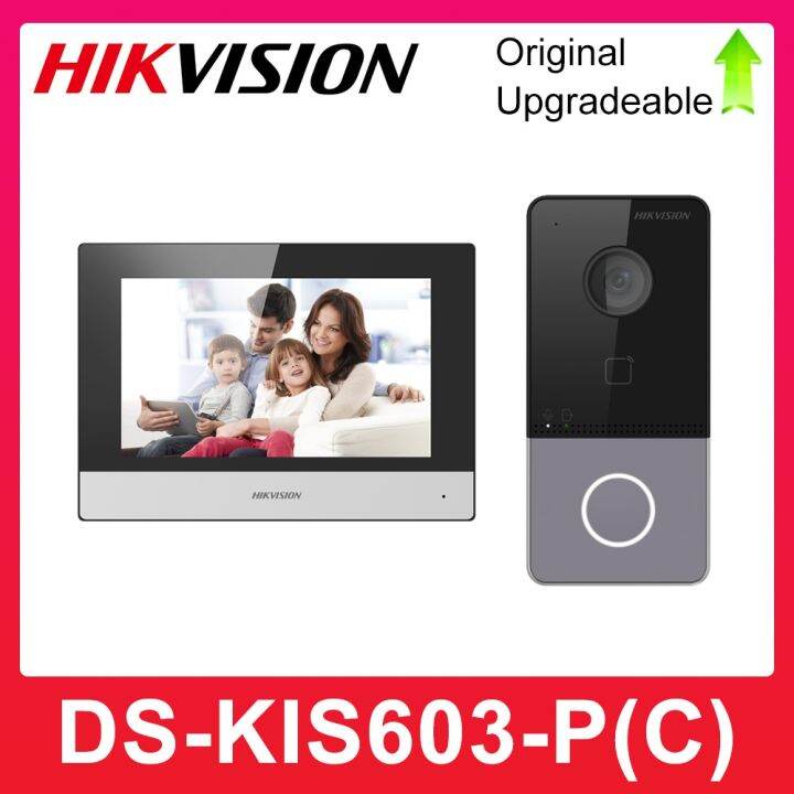 Hik DS-KIS603-P(C) Video Intercom Kit DS-KV6113-WPE1(C) And DS-KH6320 ...