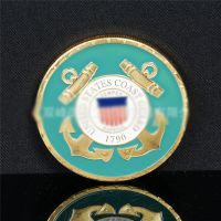 【CC】﹍❈◆  REPLICA US Coast Guard Coin Commemorative Crafts Decoration Coins Gifts archangel
