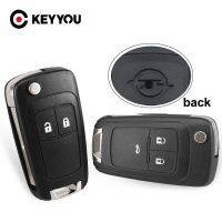 KEYYOU 2 3 4 5ปุ่มเคสกุญแจรีโมทพลิกพับได้สำหรับ Opel Vauxhall Corsa แอสตร้าเวคทรา Zafira Omega HU100ใบมีด