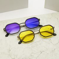 [The newest] 2023 New European and Fashion Sunglasses Gold Frame Gray