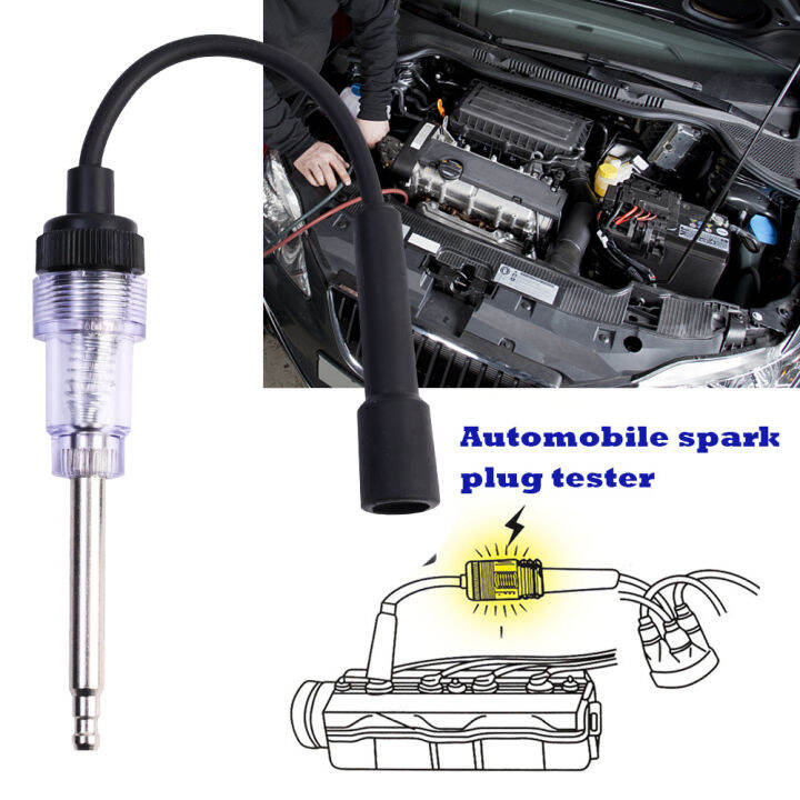 Automotive Ignition System Tester Spark Plug Car Engine In Line System