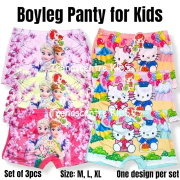 3PCS PANTYLET COTTON KIDS - ADULT INNER SHORT GIRLS LADIES WOMEN