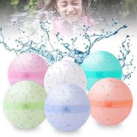 6PCS Reusable Water Balloons Water Balls Kids Summer Swimming Pool Toys Beach Playing Fight Games Water Bomb for Boys and Girls Balloons