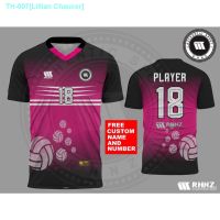 ☈✹ Newest Volleyball PRINTING JERSEY 2023/ Short Sleeve Sports Top/Latest VOLLEY Shirt/FREE LOGO TEAM Volleyball Shirt/TEAM Or Individual Volleyball Top FREE CUSTOM Name