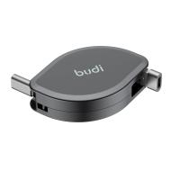 Budi 4 In1 Pd 65W &amp; 20W Usb ยืดหดได้เร็วสำหรับ Pd C สายโทรศัพท์มือถือ C ชาร์จ C อุปกรณ์ประเภทซิงค์ชาร์จไฟความเร็วสูง