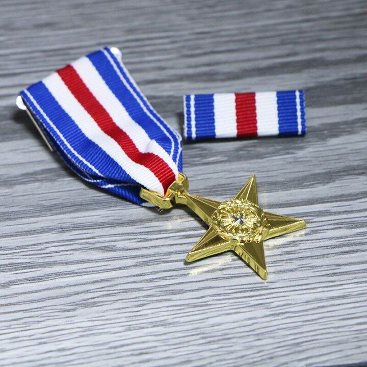 U.S. Army Recognition Star Silver Star Military Medal Bronze Star Medal