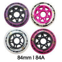 8 pcsset 84A 84mm Inline Skates Wheels Professional Speed Free Skating Roller Skating Wheels For Racing Patines LZ82