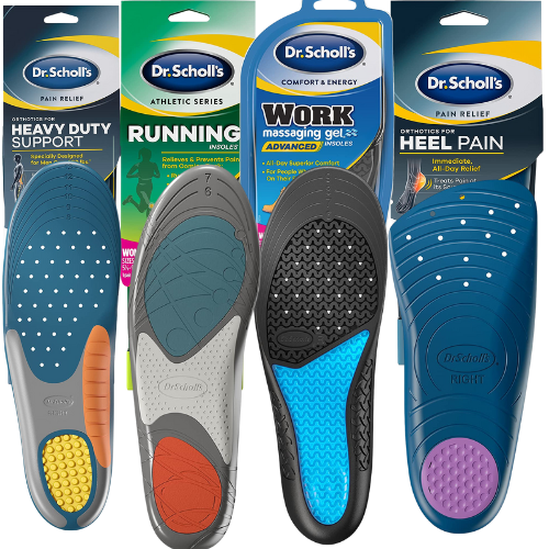 Dr Scholl's Heavy Duty Support Insoles Shoe Inserts | Extra Support ...