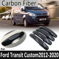 Haywood1 Carbon for Transit Custom 2012 2013 2014 2015 2016 2017 2018 2019 Door Handle Cover Sticker Car Accessories