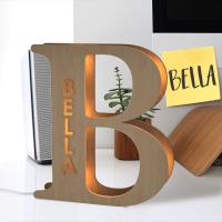 VIP custom name 26 Letters night light 24cm