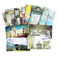 20Pcs/pack Tower Postcard Mailed Greeting Card Set Classic Movie Poster Postale Office School Supplies Greeting Cards