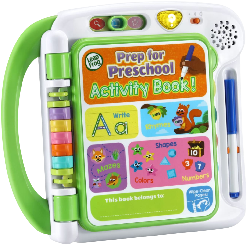 หนังสือกิจกรรมก่อนวัยเรียน-leapfrog-prep-for-preschool-activity-book-ราคา-2-290-บาท