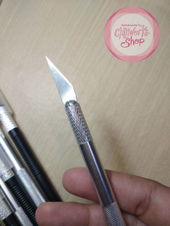 Hobby Knife, Basic Carving Utility Knife NonSlip for Arts and Crafts