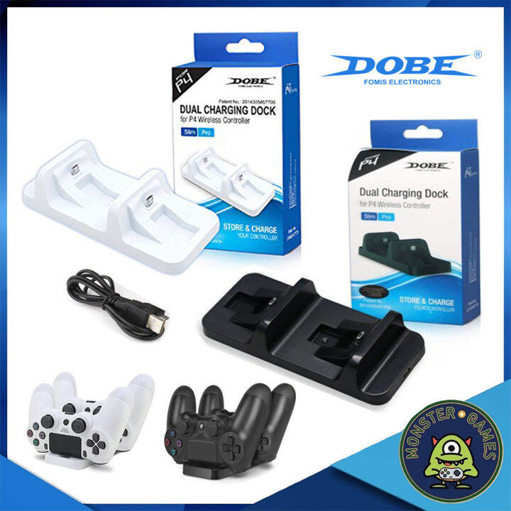 แท่นชาร์จจอย-ps4-ของ-dobe-ps-4-dual-charging-dock-by-dobe-ที่ชาร์จจอย-ps4-ของ-dobe