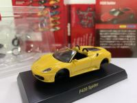 164 KYOSHO Ferrari F430 Spider คอลเลกชัน Die-Cast Alloy ประกอบรถตกแต่งของเล่น