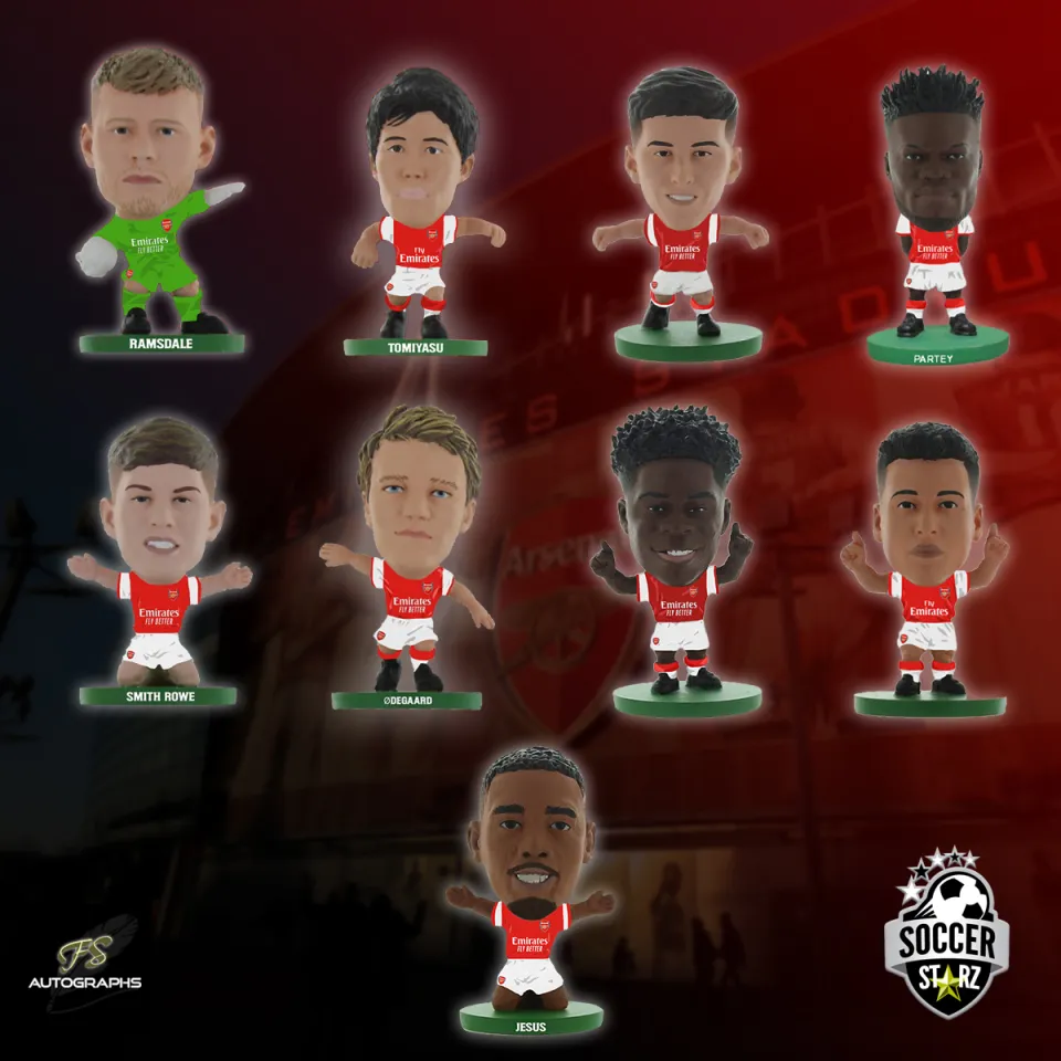 ใหม่! โมเดล SoccerStarz Arsenal 2024 ลิขสิทธิ์แท้นำเข้าจาก UK