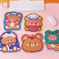 （A LOVABLE） Kawaii การ์ตูนน่ารักแผ่นกันลื่นซัพพลายเออร์ตกแต่งมัลติฟังก์ชั่ DesktopWater Coaster Pad 2022ใหม่