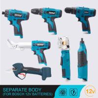 For Bosch 12V Cordless Electric Drill No Battery Power Tool Electric Screwdriver Hand Driver Wrench Speed Adjustable Power Tools