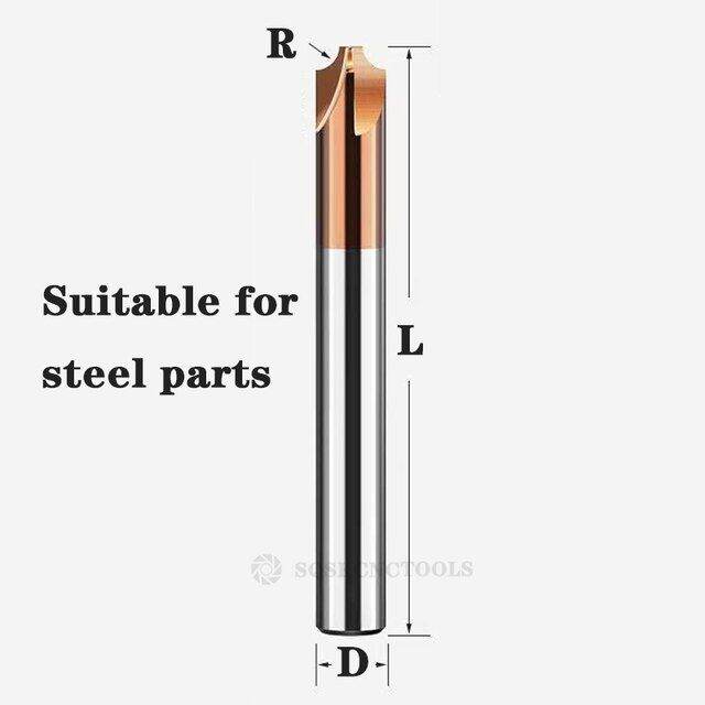 รัศมีคาร์ไบด์มุมการปัดเศษ-end-mill-เครื่องมือ-cnc-r0-5-r1-r2-r3-r4-r6-chamfering-นอก-radii-quarter-circle-router-bit