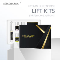 NAGARAKU Lash lift Tool kit lasting Pads Y Shape Brush Perm Fixation Nutrition Cleanser Eyelash Glue Lashes Curler Kit