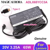 ของแท้สำหรับ LENOVO 20V 3.25A 65W อะแดปเตอร์ AC แหล่งจ่ายไฟ ADLX65YCC3A สำหรับ Lenovo Thinkpad T480 T580 X280 ADLX65YDC2A ADLX65YCC2A ADLX65YLC3A Charger Laptop