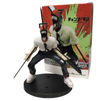 Chainsaw Man Figurines Denji Action Demon อุปกรณ์ต่อพ่วงอะนิเมะเด็กตุ๊กตาของเล่น