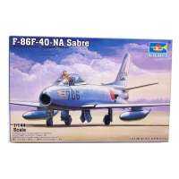 1:144อเมริกาเหนือ F-86ดาบ F-40เจ็ทเครื่องบินรบพลาสติกประกอบรุ่น