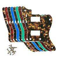 ชิ้นส่วนกีตาร์ตามสั่ง-สำหรับ Pickguard กีตาร์สไตล์แจ๊สมาสเตอร์เม็กซิโกรอยขีดข่วนแผ้นลายเปลวไฟ