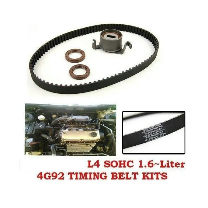 [Local Ready Stock] Proton Wira Satria 1.6 4G92 Single Cam Timing Belt Kit Set Lazada