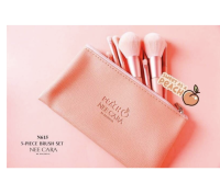 NEE CARA Make​up brush N615 set ? ชุดแปรง​ 5 ชิ้น มีกระเป๋าแถมด้วยคือดี้ดี​**ของแท้ พร้อมส่ง