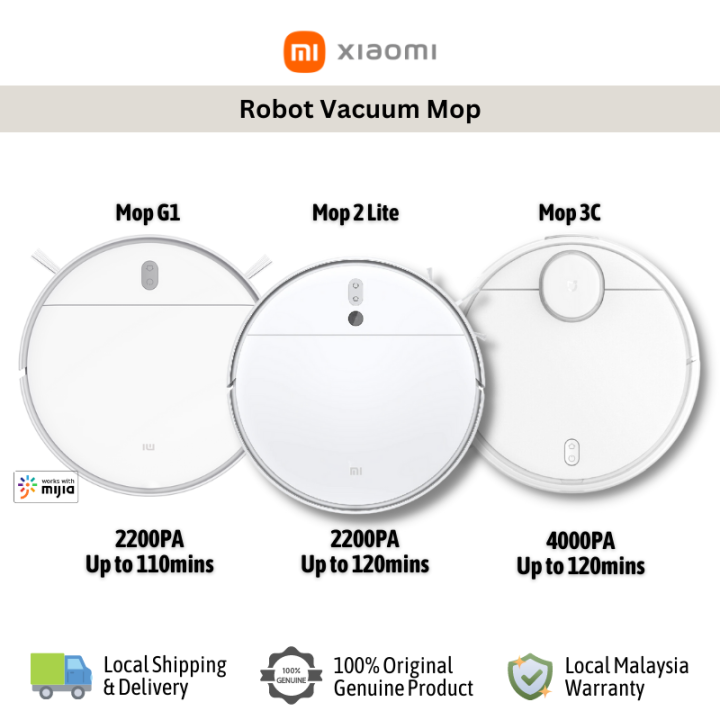 Xiaomi Mi Robot VacuumMop G1 / 2 Lite / 3C / 2 / 2 Pro Ultra Essential