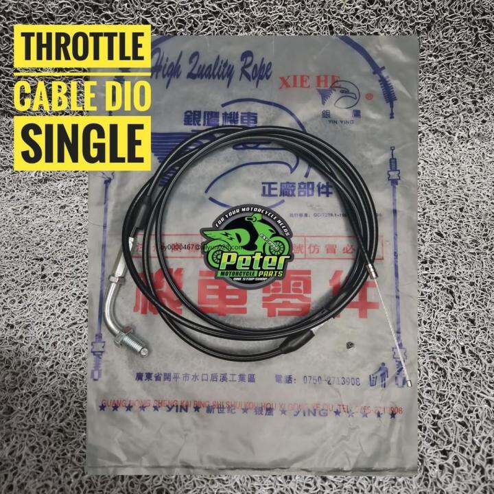 Throttle controller for ebike ☉THROTTLE CABLE HONDA DIO SINGLE Lazada PH