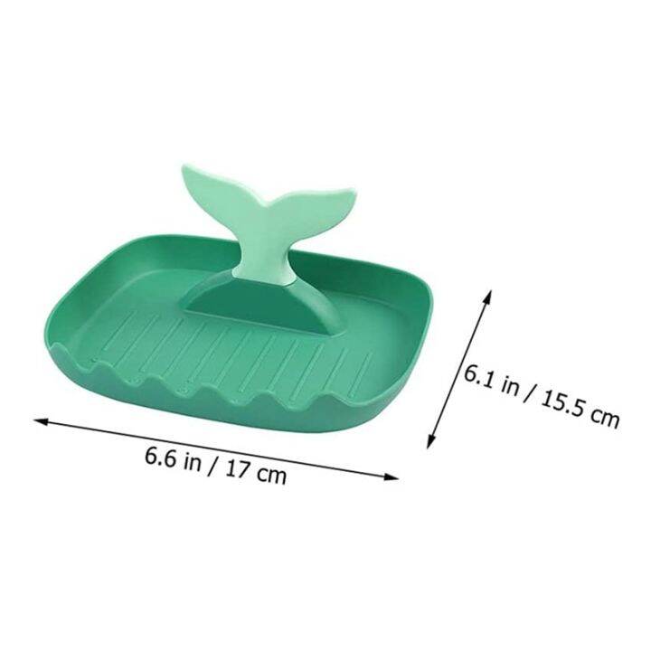 2-pieces-of-spoon-holder-and-lid-holder-bracket-rack-multifunctional-plastic-whale-tail-shaped-lid-tray-kitchen-tool