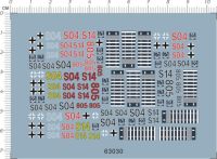 Detail Up 172สงครามโลกครั้งที่สอง Michael Wittman The Waffen SS Tiger I Tank S04 Model Decal