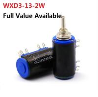 2PCS WXD3-13-2W 10K 1K 2.2K 4.7K 10K 22K 100K Precision Adjustable Potentiometer 100R 220R 470R 680R 3.3K 5.1K 47K