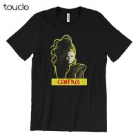 New Control Janet Jackson T-Shirt 90S R&amp;B World Tour Rhythm Nation Escapade Unisex S-5Xl Xs-5Xl Custom Gift Creative Funny Tee