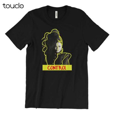 New Control Janet Jackson T-Shirt 90S R&amp;B World Tour Rhythm Nation Escapade Unisex S-5Xl Xs-5Xl Custom Gift Creative Funny Tee