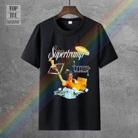 【Mens clothing】เสื้อยืดผู้ชาย Supertramp แขนสั้นพิมพ์ Causal ShirtT ShirtTshirt Women