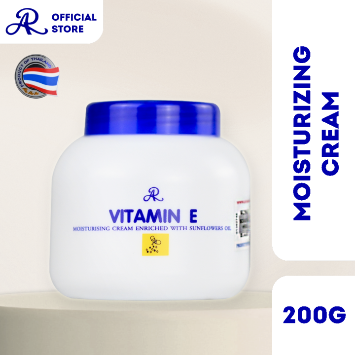 AR Vitamin E Moisturizing Cream 200G Lazada PH