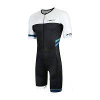 Summer riding suit jumpsuit short-sleeved sleeveless triathlon suit outdoor team mountain bike road suit