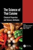 หนังสืออังกฤษใหม่ The Science of Thai Cuisine : Chemical Properties and Sensory Attributes [Paperback]