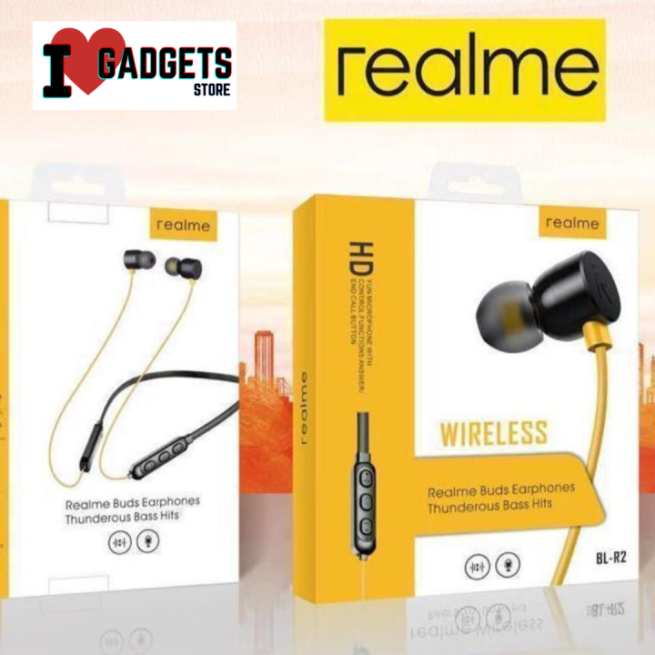 realme buds earphones thunderous bass hits