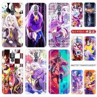 ◐ No Game NO life Anime Soft silicone Case For Huawei Mate 30 20 10 Lite Pro Cover Y7 Y9 2019 2018 2017 Nova 5T 4 3