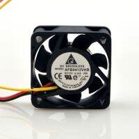 Delta AFB0412VHB 4015 12V 0.24A 4ซม./ซม. ปริมาณลมสูง Double Ball Chassis Fan