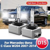 D1S หลอดไฟซีนอน HID ไฟหน้าโคมไฟ35วัตต์6000พันสำหรับ -Benz C-Class W204 2007 2008 2009 2010 2011 2012 2013 2014