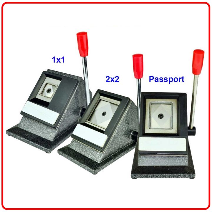 Officom Die Photo Cutter  ID Cutter (1x1 / 2x2 / Passport Size